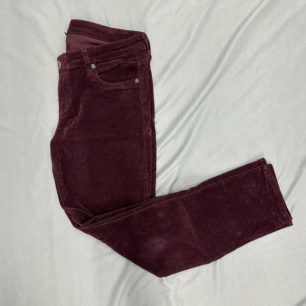 Kut from kloth Maroon corduroys, Size 8